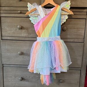 Rainbow Unicorn Kids Costume